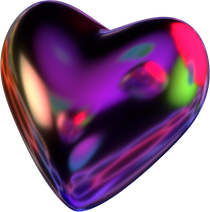 Neon 3D Heart